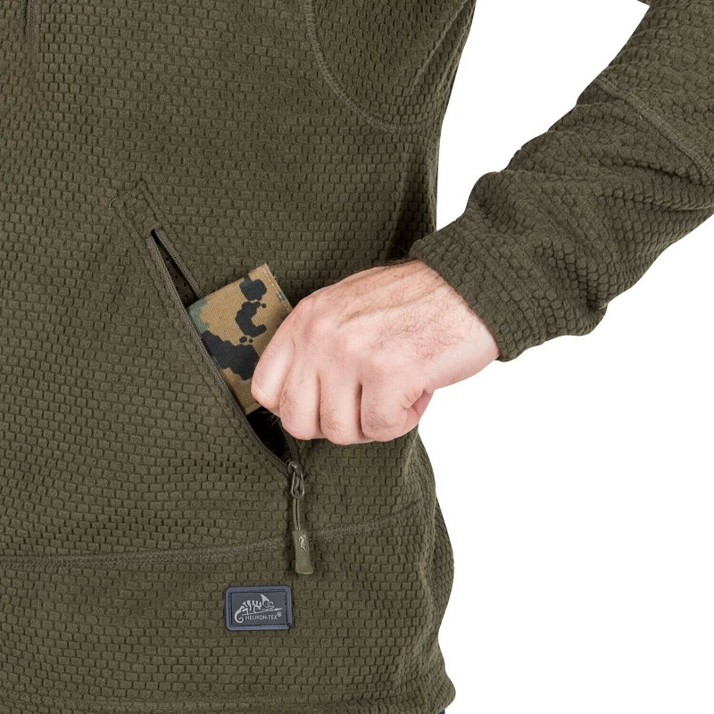 Helikon Tex ALPHA Tactical Grid Fleece Jacket Olive Drab (BL-ALT-FG-02) - immagine 7