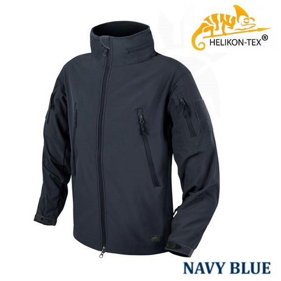 HELIKON TEX GUNFIGHTER SOFT SHELL JACKET NAVY BLUE