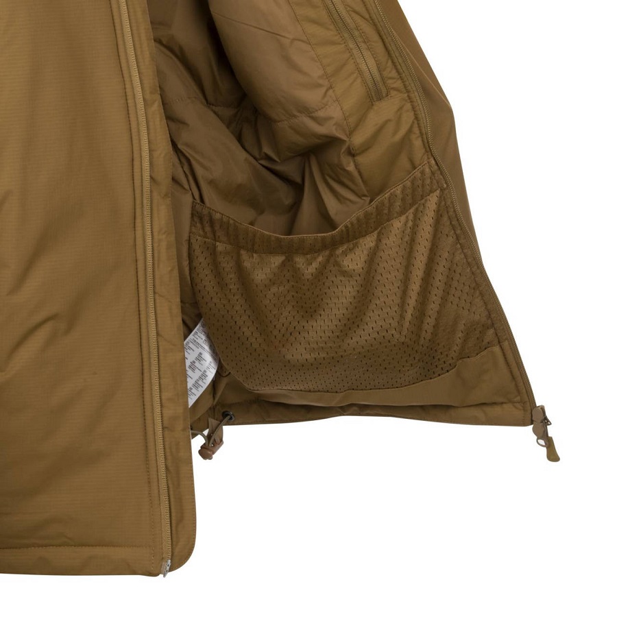 HELIKON TEX COYOTE LEVEL 7 LIGHTWEIGHT WINTER JACKET - CLIMASHIELD® APEX 100G (ku-l70-nl-11) - immagine 5