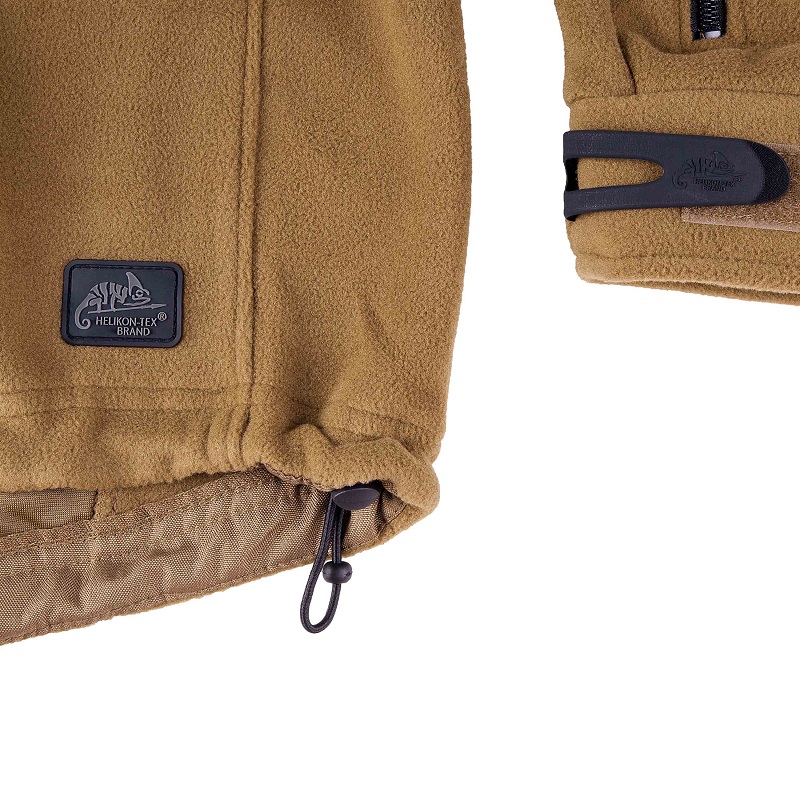 HELIKON TEX LIBERTY JACKET COYOTE- DOUBLE FLEECE (BL-LIB-HF-11) - Image 4