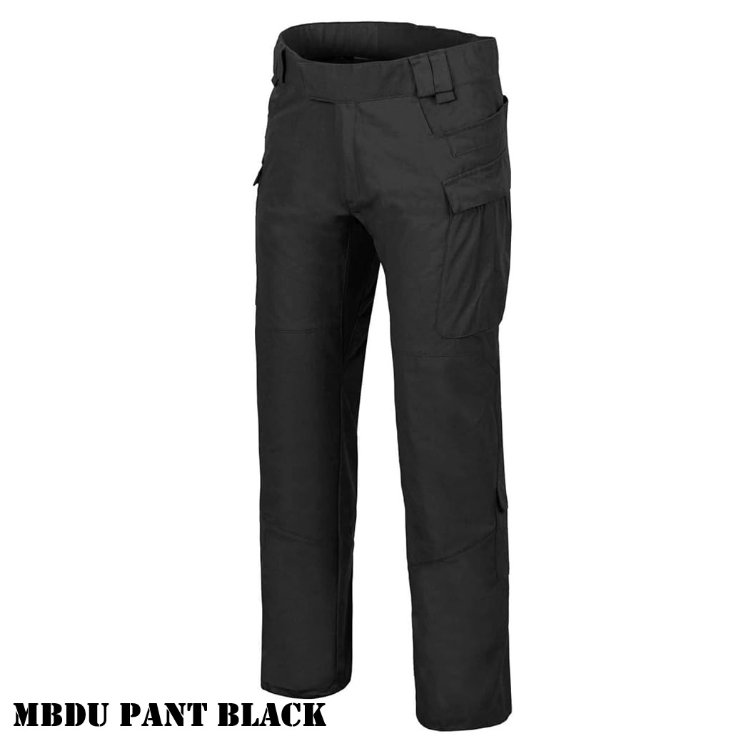HELIKON TEX MBDU® TROUSERS BLACK - NYCO RIPSTOP (SP-MBDU-NR-01)
