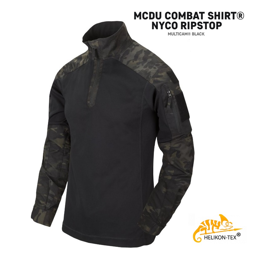 HELIKON TEX MCDU COMBAT SHIRT® MULTICAM BLACK - NYCO RIPSTOP(BL-MCD-NR-0C01A)