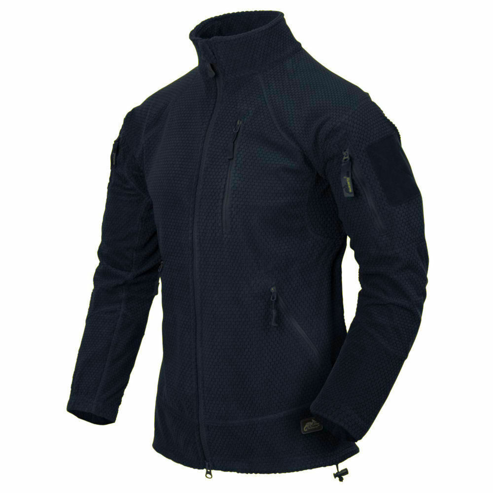 Helikon Tex Navy Blue ALPHA Tactical Grid Fleece Jacket (BL-ALT-FG-37-B04)