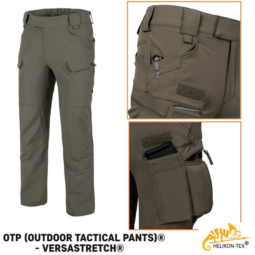 HELIKON OTP TAIGA GREEN - OUTDOOR TACTICAL PANTS ( SP-OTP-NL-09)