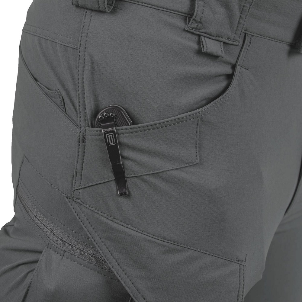 HELIKON TEX OTS SHORTS SHADOW GREY (OUTDOOR TACTICAL SHORTS) 8.5"® - VERSASTRETCH® LITE(SP-OTS-VL-35) - Image 2