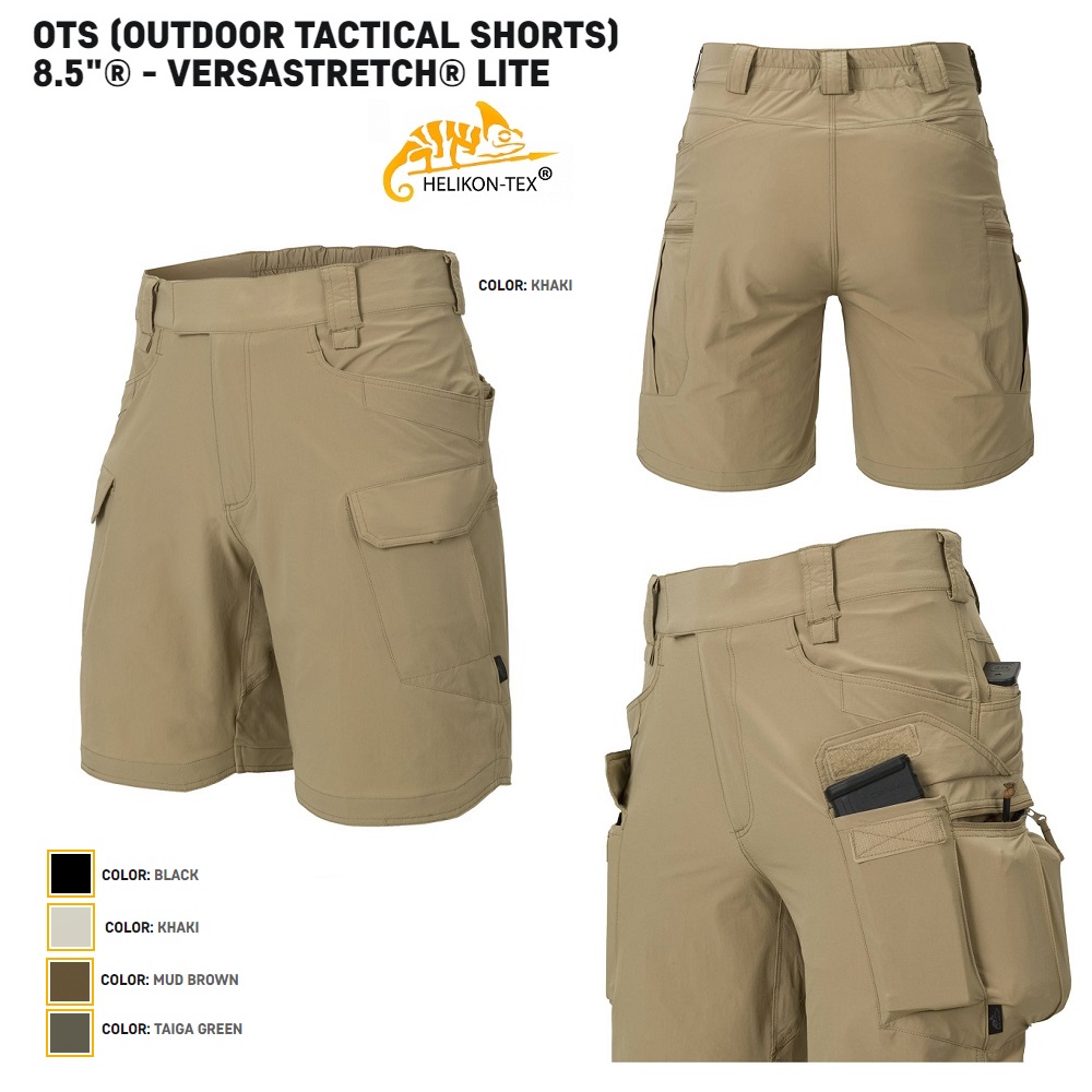 HELIKON TEX OTS (OUTDOOR TACTICAL SHORTS) 8.5"® - VERSASTRETCH® LITE