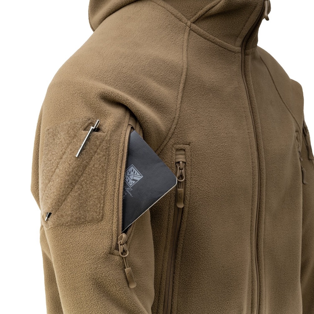Helikon-Tex PATRIOT MK2 Fleece Jacket Coyote (BL-PJ2-FH-11) - Image 7
