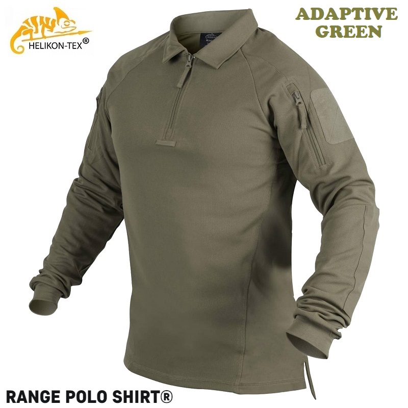 HELIKON TEX RANGE POLO SHIRT® ADAPTIVE GREEN (PD-RNGTC-12)