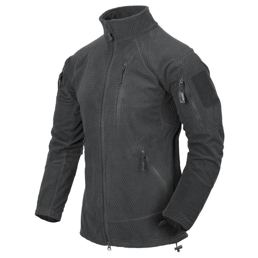 Helikon Tex Shadow Grey ALPHA Tactical Grid Fleece Jacket (BL-ALT-FG-35)