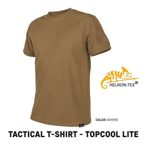 HELIKON TEX TACTICAL T-SHIRT - TOPCOOL LITE-COYOTE (TS-TTS-TL-11)