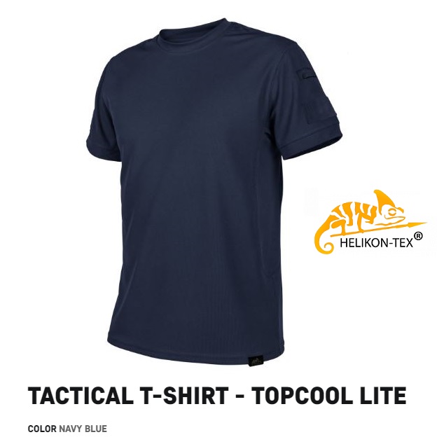 HELIKON TEX TACTICAL T-SHIRT - TOPCOOL LITE-NAVY BLUE (TS-TTS-TL-37)