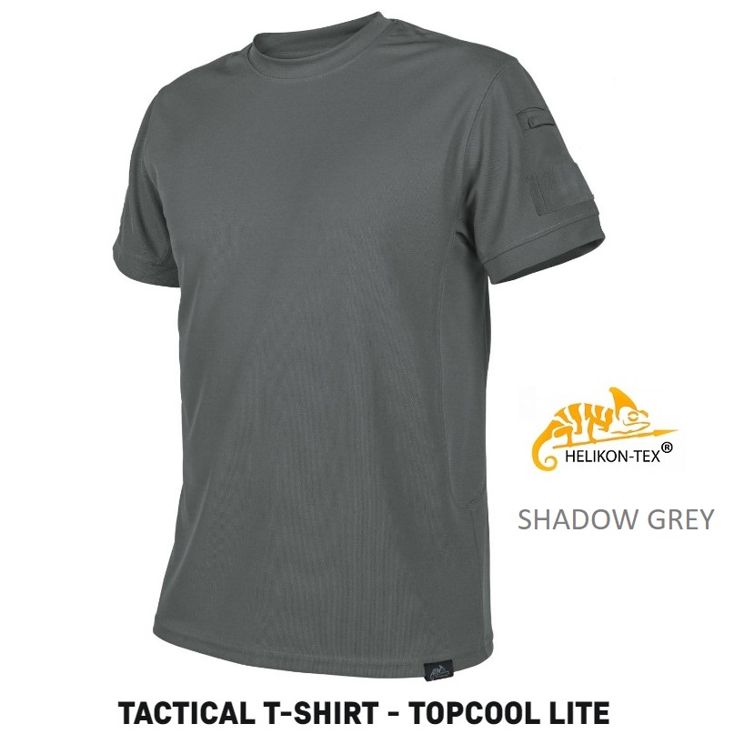 HELIKON TEX TACTICAL T-SHIRT - TOPCOOL LITE- SHADOW GREY (TS-TTS-TL-35)