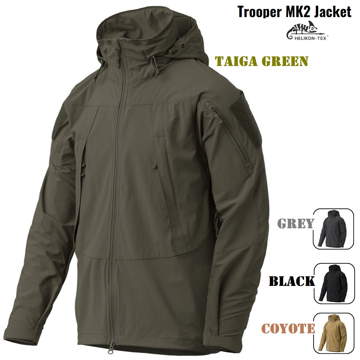 HELIKON TEX TROOPER JACKET MK2 ( KU-TRM-NLK)