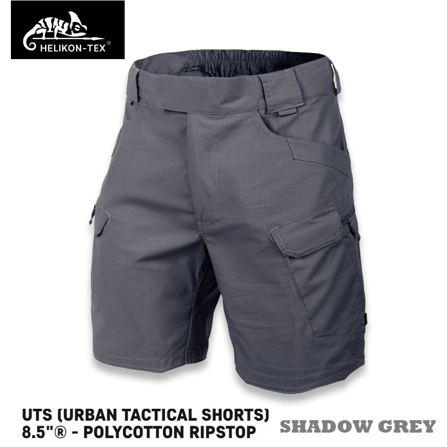 Helikon Tex Urban Tactical Short 8,5" SHADOW GREY - Bermuda tessuto Rip-Stop( SP-UTS-PR-35)