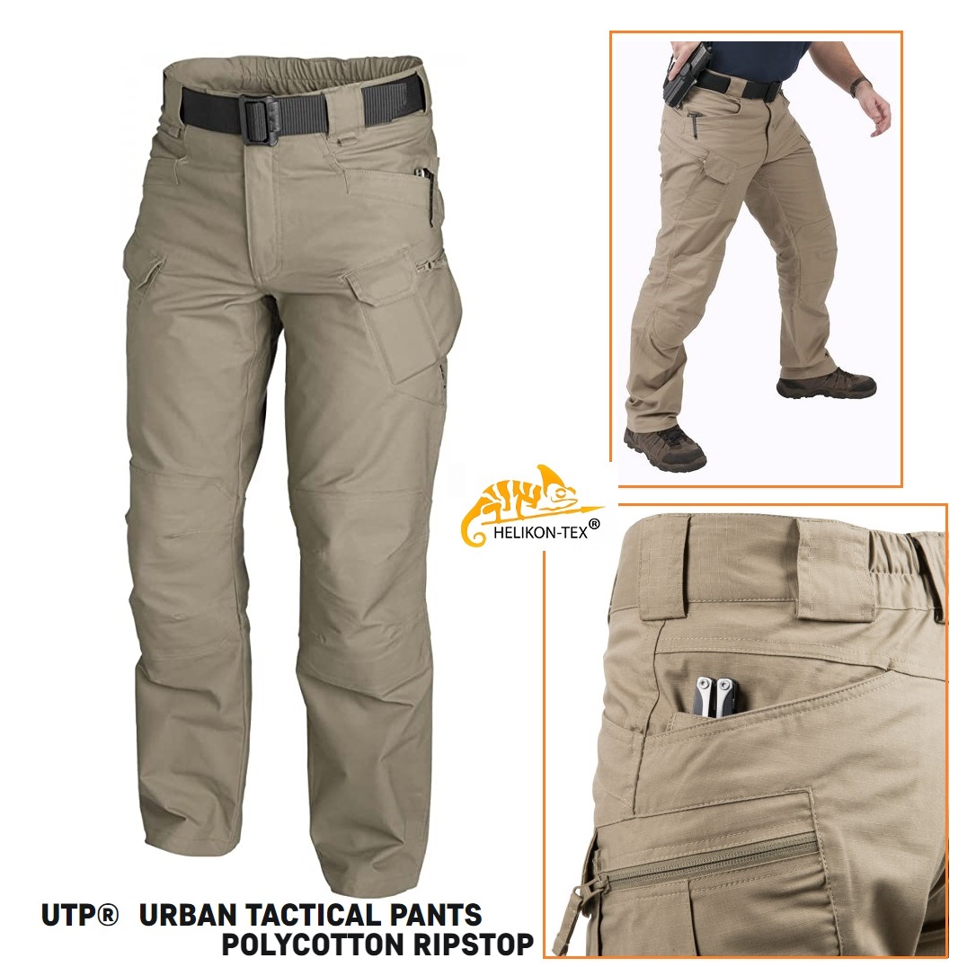 Helikon Urban Tactical pantalone khaki - Rip-Stop