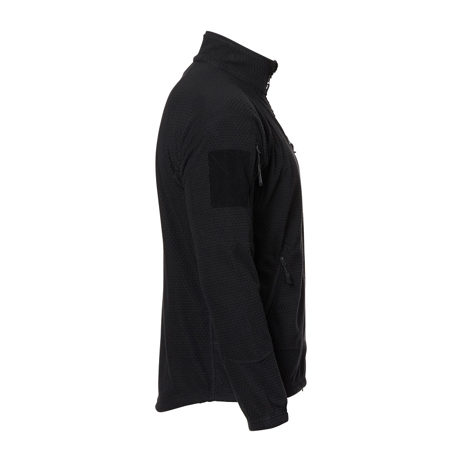 Helikon Tex Black ALPHA Tactical Grid Fleece Jacket (BL-ALT-FG-01) - immagine 3