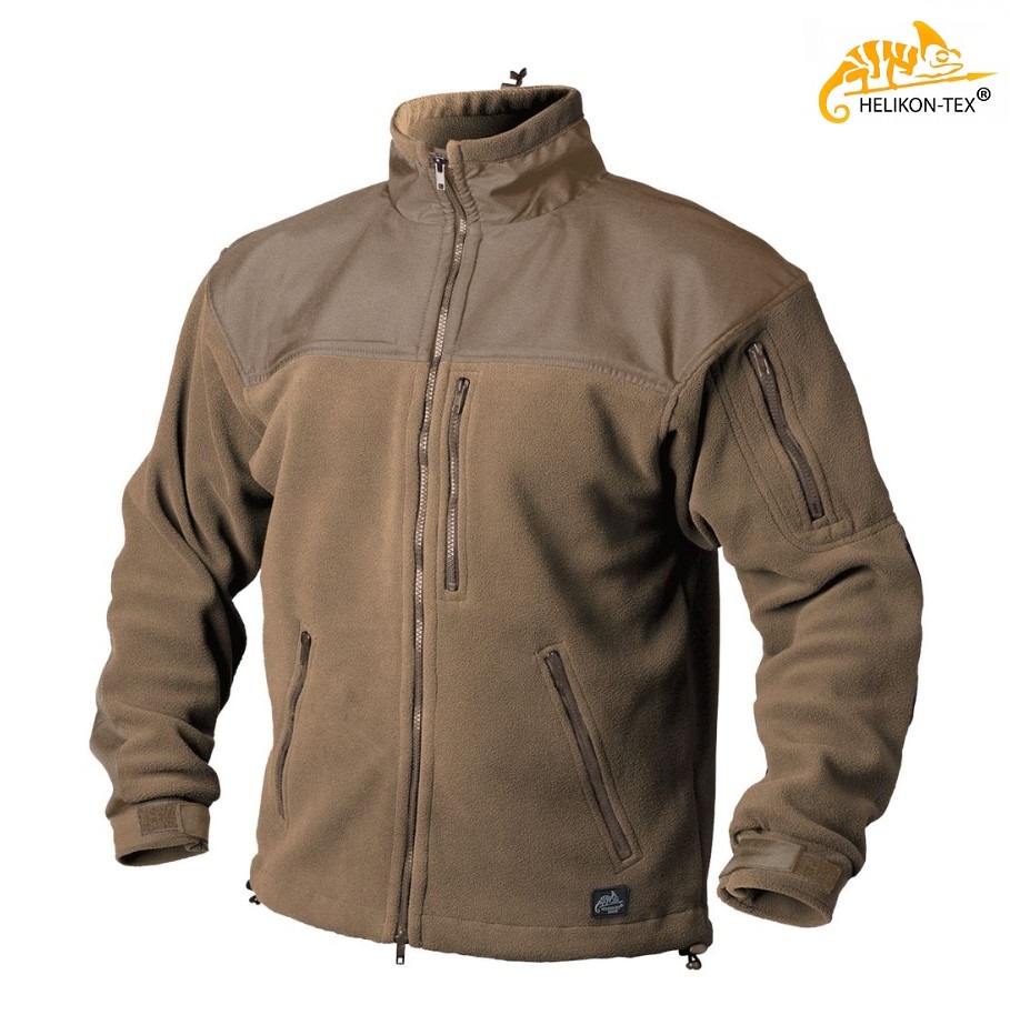 Helikon-Tex Classic Army Fleece Jacket Coyote ( BL-CAF-FL-11)