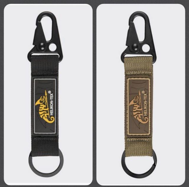 HELIKON TEX SNAP HOOK KEYCHAIN WITH LOGO - NYLON - immagine 2
