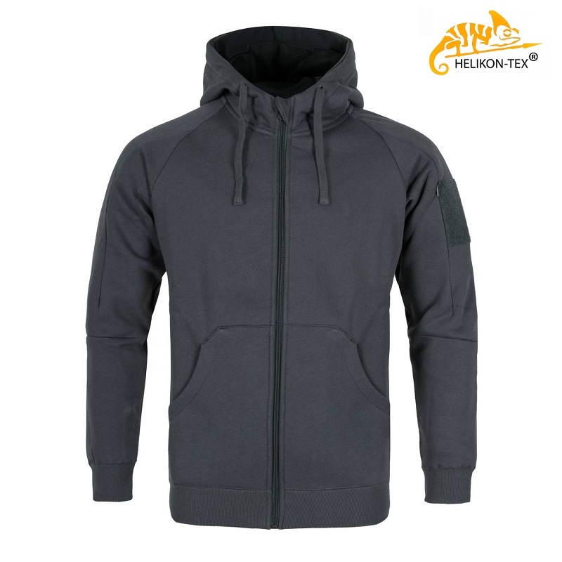 HELIKON TEX URBAN TACTICAL HOODIE LITE FULL ZIP GREY (BL-ULF-CB-19) - Image 2
