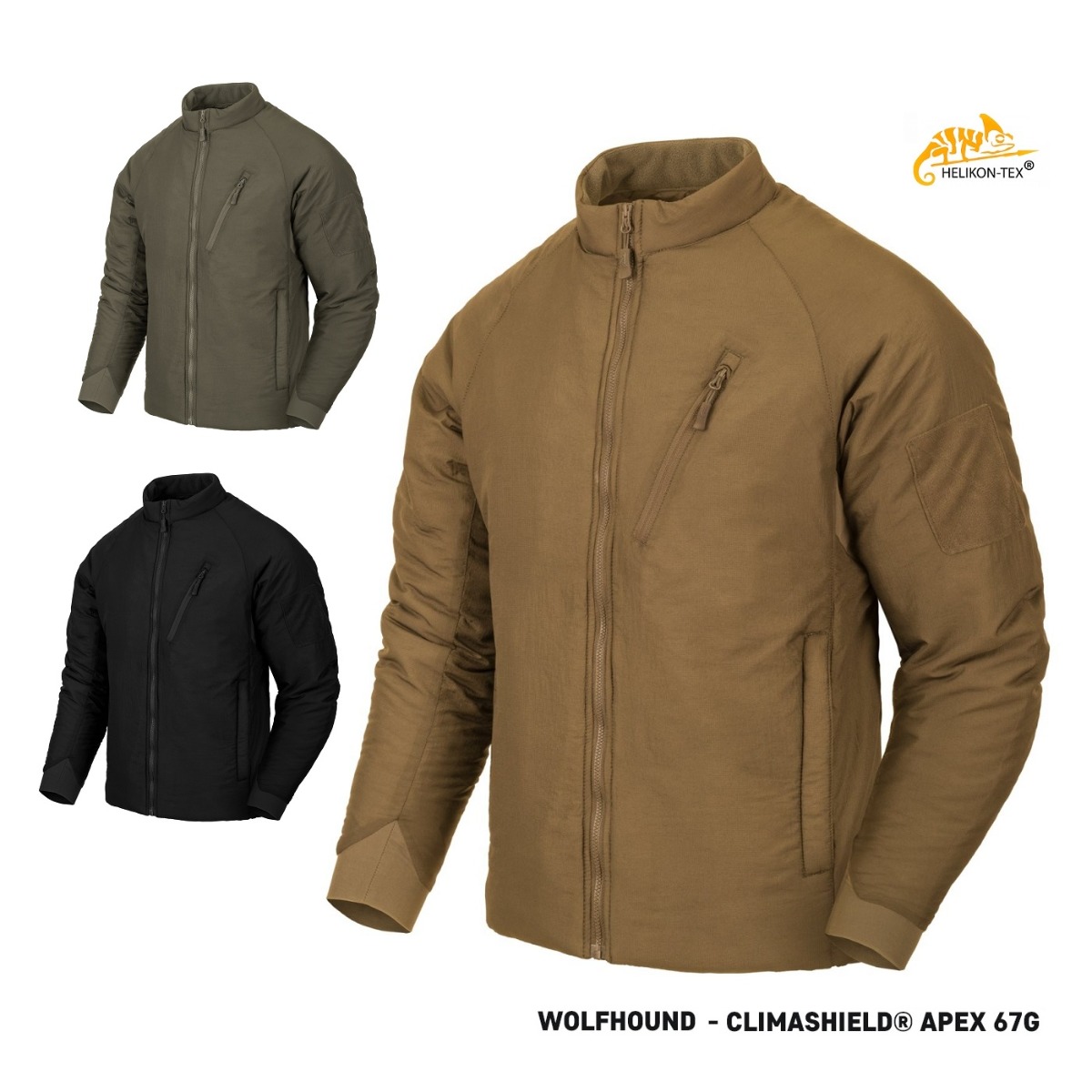 Helikon-Tex Wolfhound Jacket Climashield Apex 67g (KU-WLF-NL)
