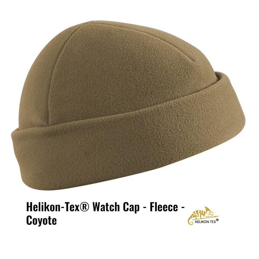 Helikon watch fleece cap coyote brown