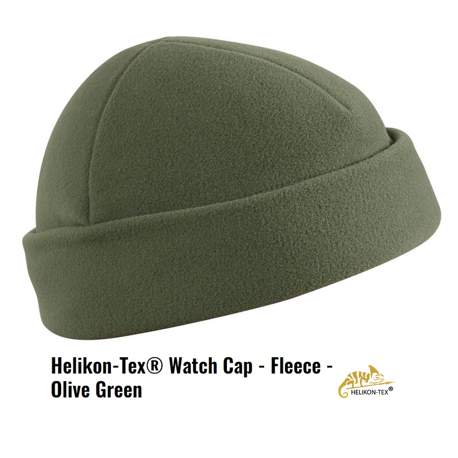 Helikon watch fleece cap verde oliva