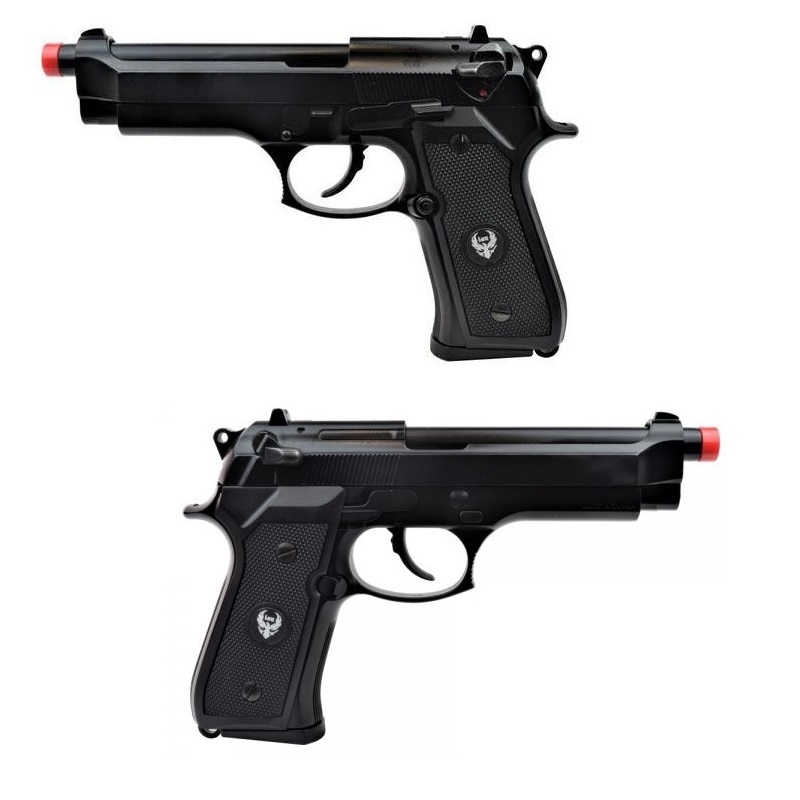 HFC HG-194F BLOW BACK FULL METAL A GAS - BLACK