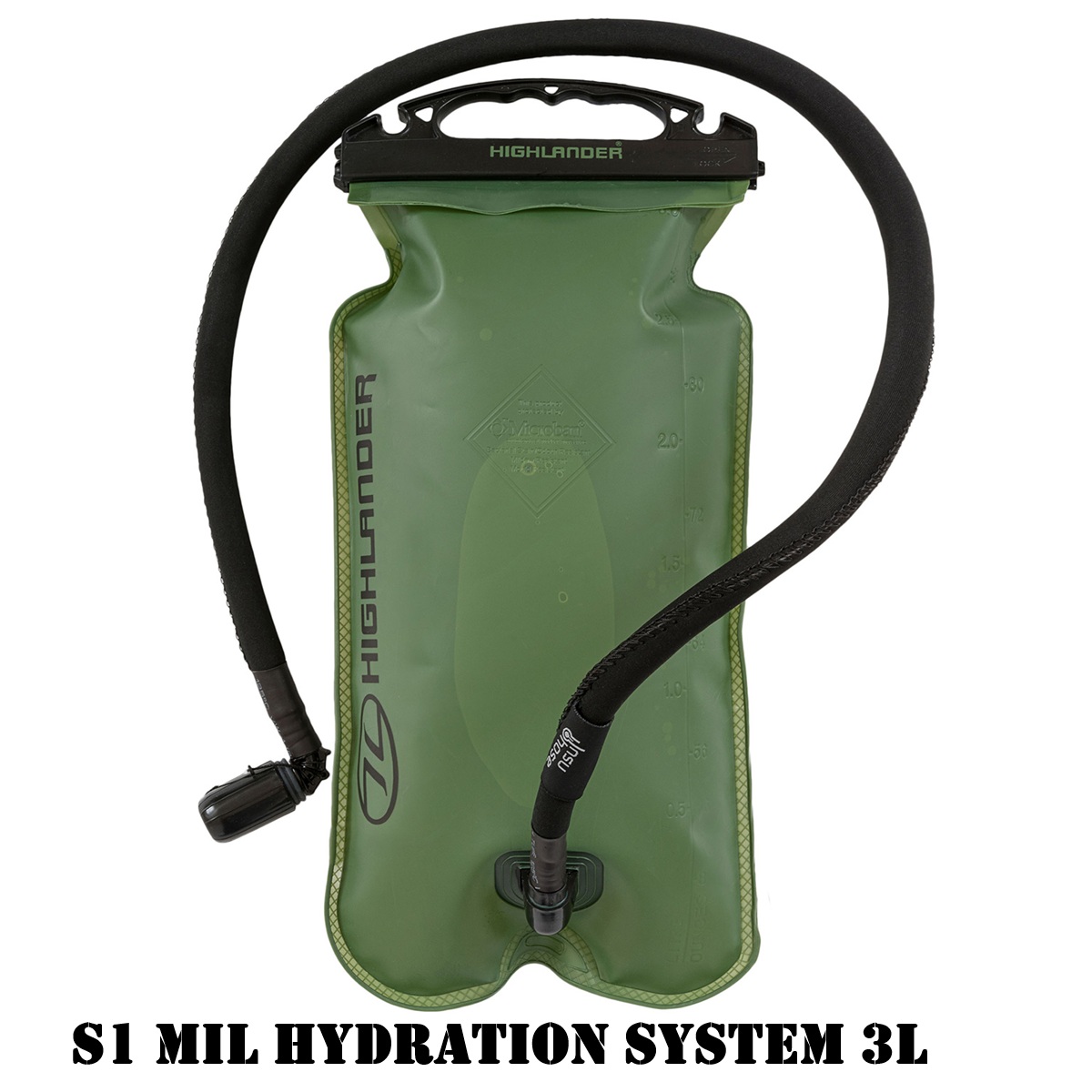 HIGHLANDER S1 MIL HYDRATION SYSTEM 3L OD GREEN (HL-ACC0035)
