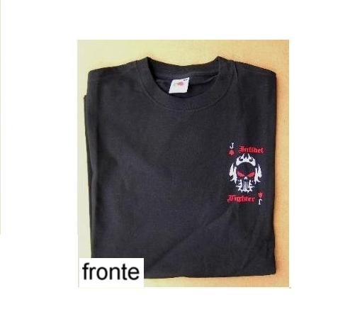 Infidel Fighter - Jack di picche t-shirt nera - immagine 2