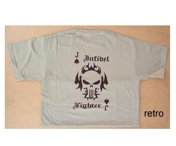 Infidel Fighter - Jack di picche t-shirt coyote