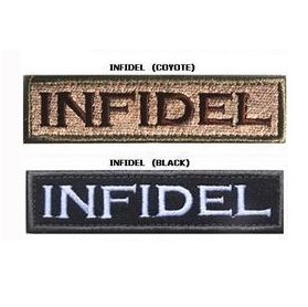 INFIDEL banner patch
