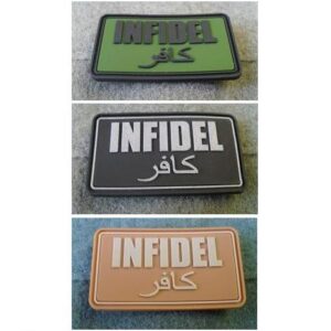 JTG INFIDEL patch PVC