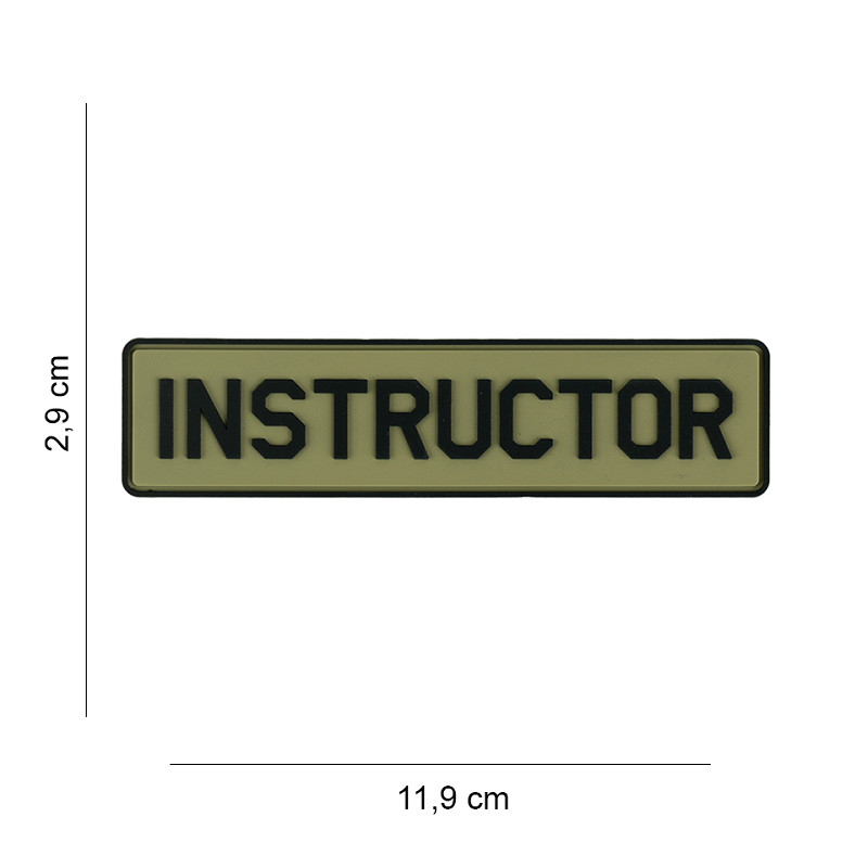 101 INC INSTRUCTOR PVC Patch