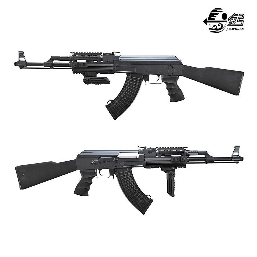 J.G. AK 47 TACTICAL FULL OPTIONAL BLACK (0512MG)
