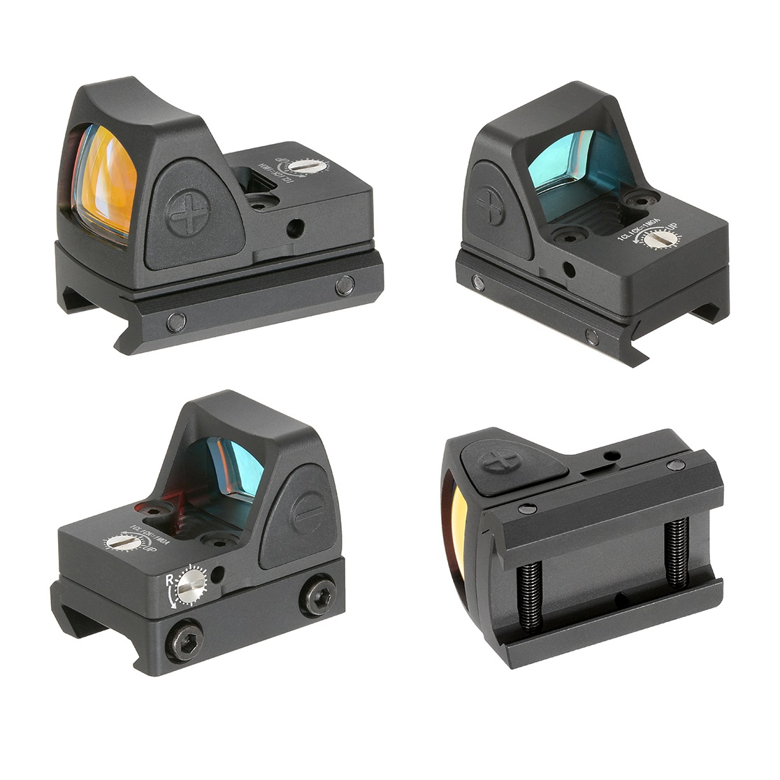 JJ Airsoft Mini Pistol / Carabine Red-Dot Sight - Black