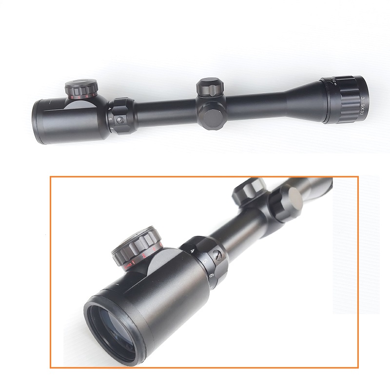 JS-Tactical Ottica AOGD con reticolo illuminato- Zoom 3-9X32 (JS-3-9X32AOGD)