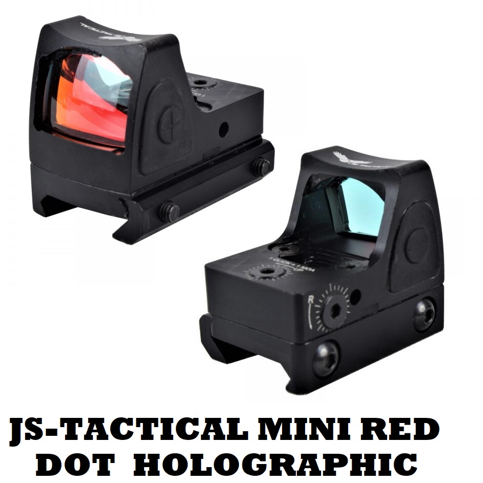 JS-TACTICAL MINI RED DOT HOLOGRAPHIC BLACK (JS-HD1077)