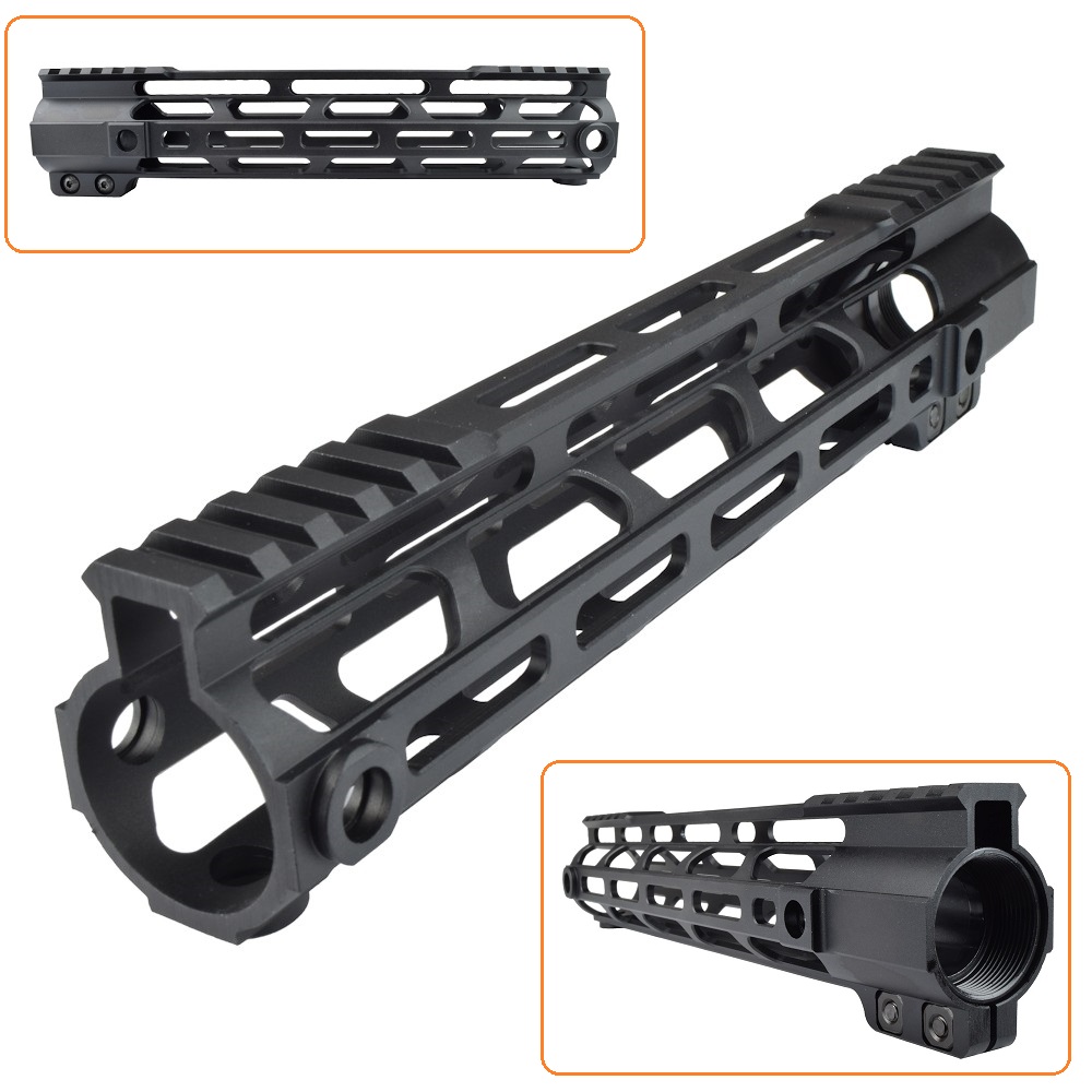 JS-TACTICAL TACTICAL HANDGUARD 10" TOP M4 SERIES METAL -BLACK (JS-10CT)