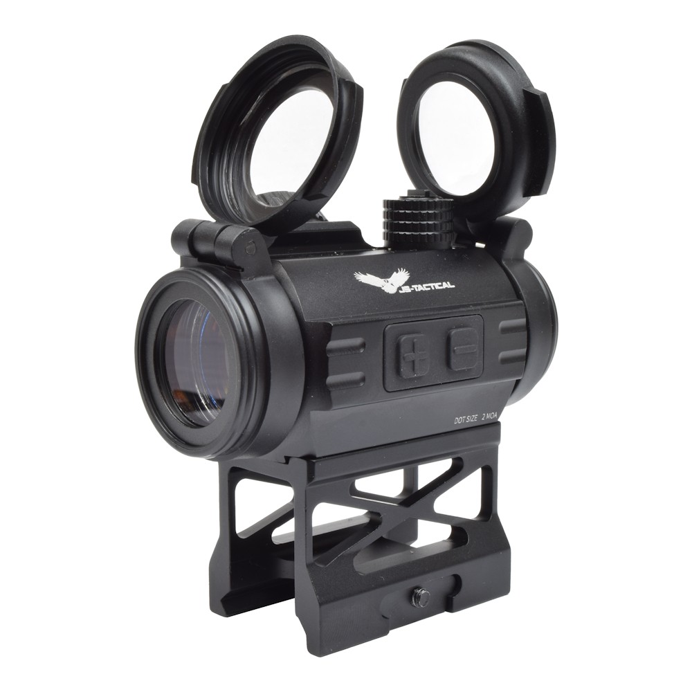 JS-TACTICAL RED DOT SIGHT CON RIALZO 1" NERO (JS-BD01) - Image 9