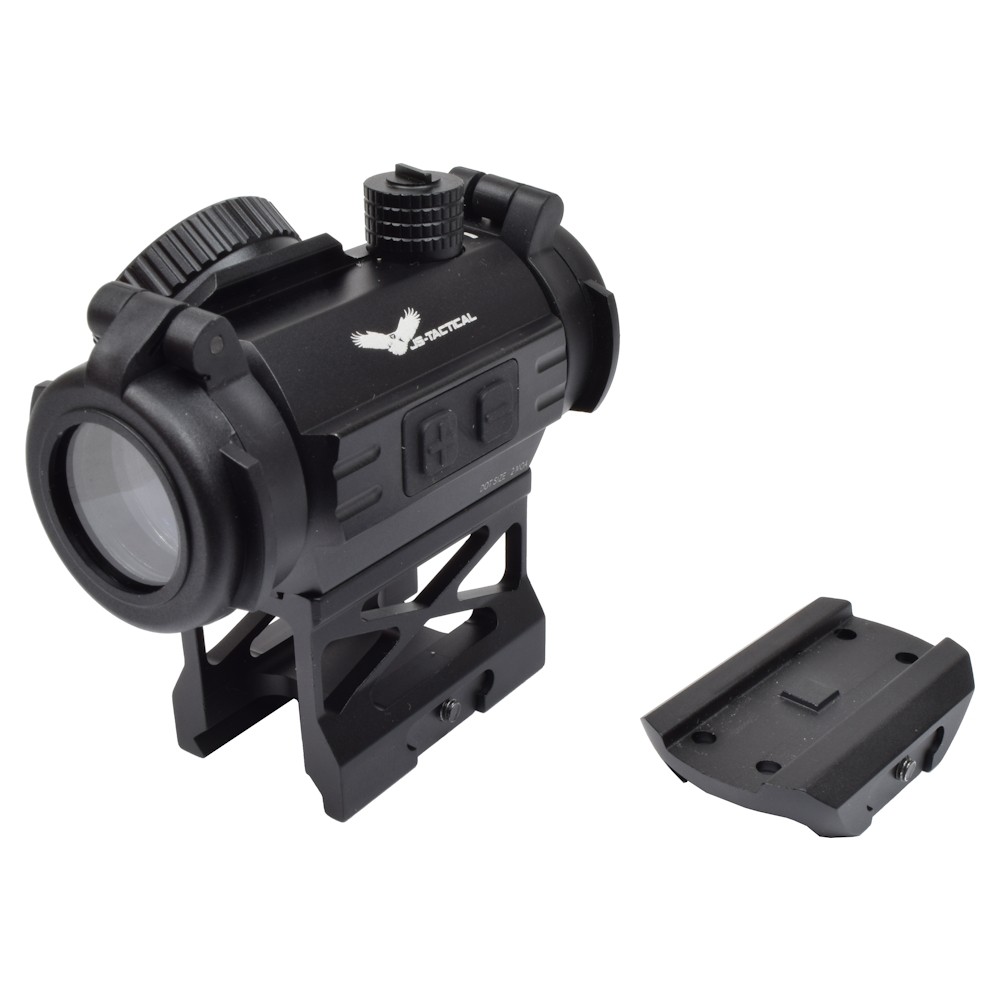 JS-TACTICAL RED DOT SIGHT CON RIALZO 1" NERO (JS-BD01) - Image 2
