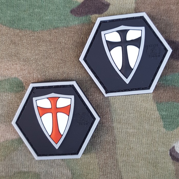 JTG "CRUSADER SHIELD" PVC PATCH