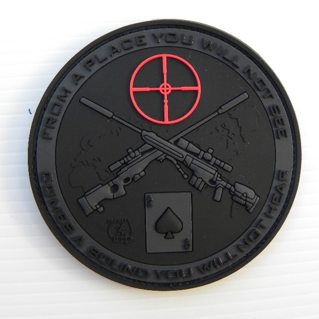 JTG Sniper patch PVC 3d BLACK OPS