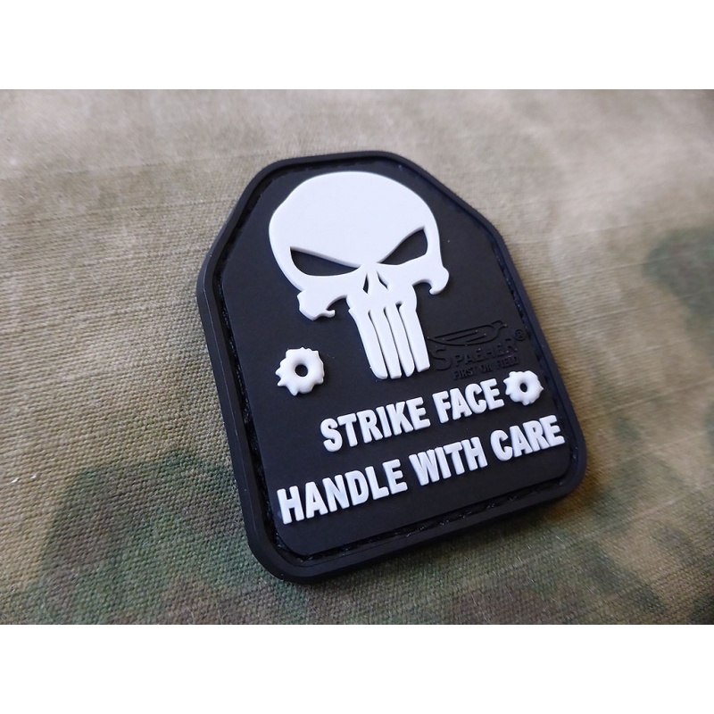 JTG SAPI PLATE PUNISHER PVC small patch black - immagine 2