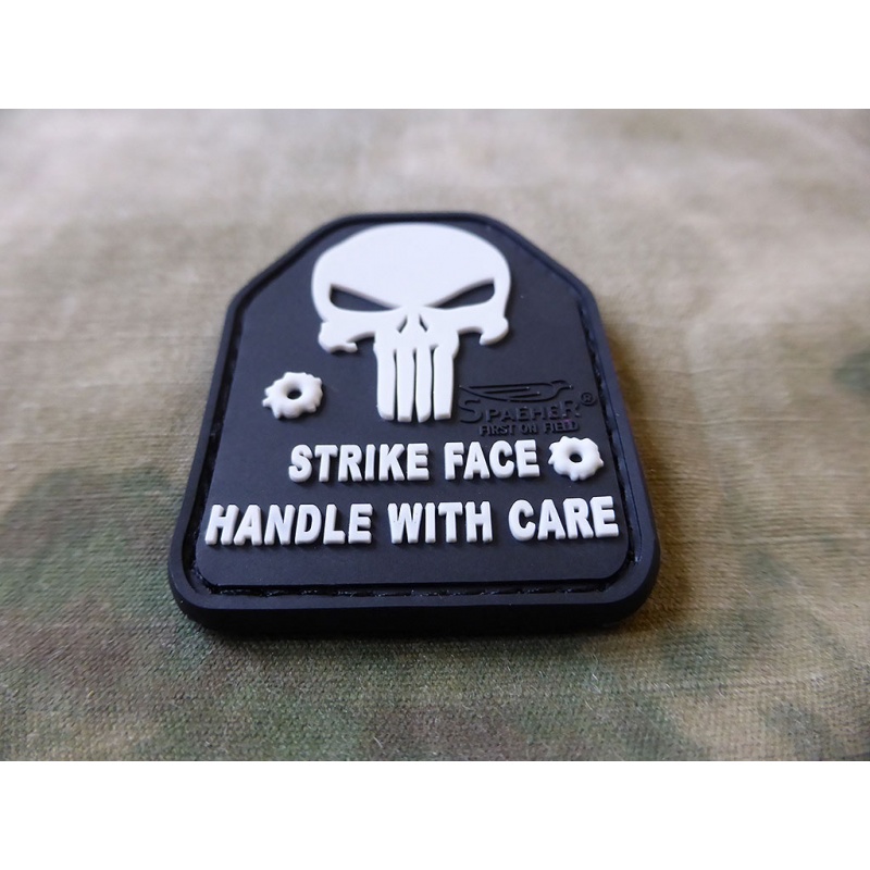 JTG SAPI PLATE PUNISHER PVC small patch black - immagine 3