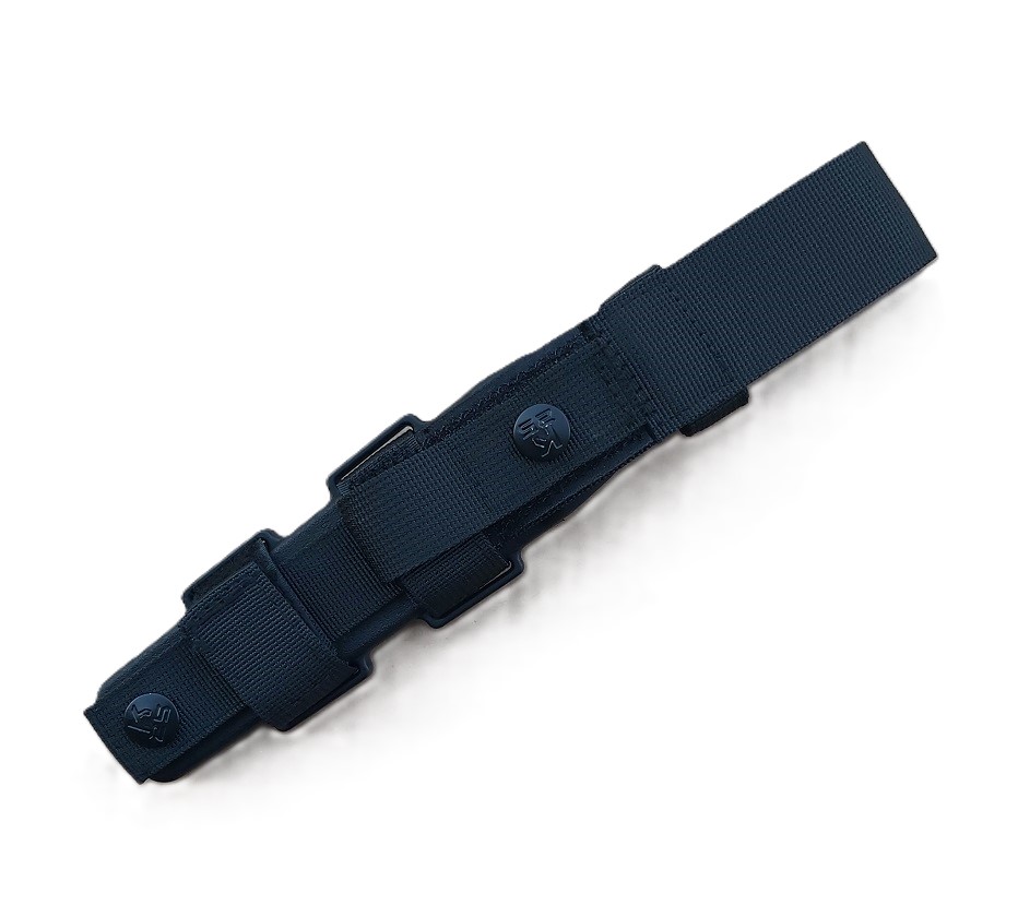 K25 MI‑28 Coltello Tattico a Lama Fissa – Acciaio 7Cr17MoV Titanium Coated – Fodero ABS/Nylon MOLLE (32391) - Image 2