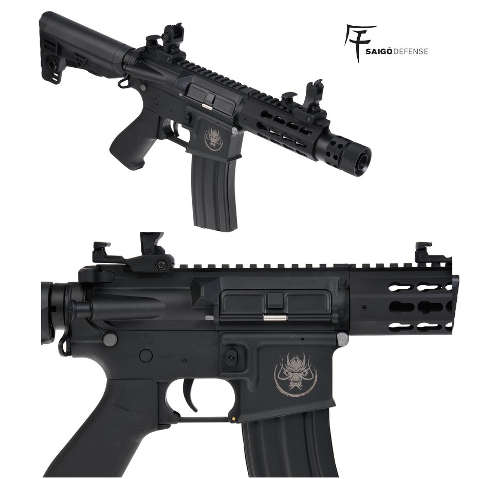 Kenji Short Black Saigo Defense (sd-sgm4002b)