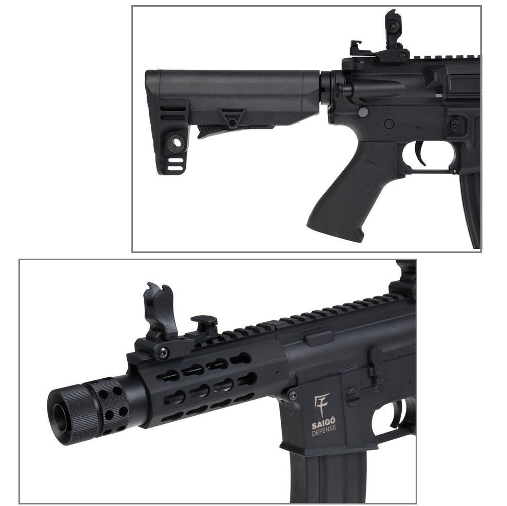 Kenji Short Black Saigo Defense (sd-sgm4002b) - Image 3