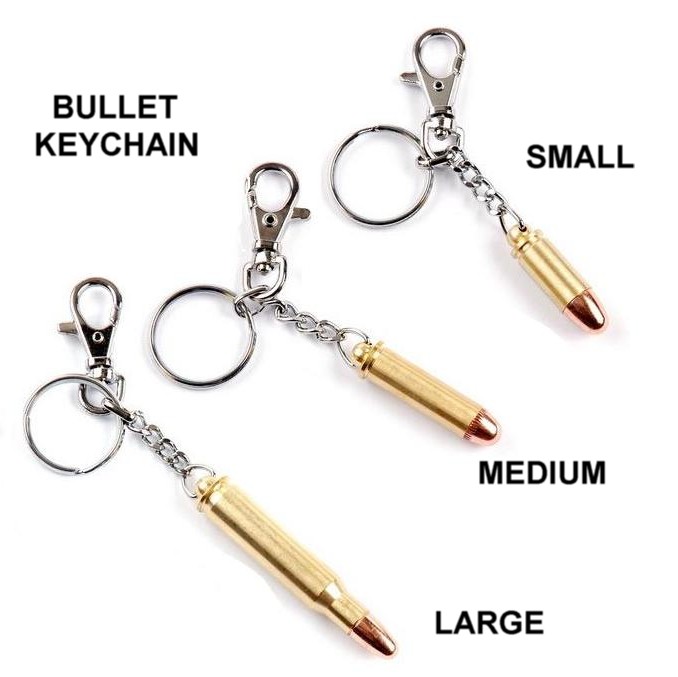 Bullet key chain