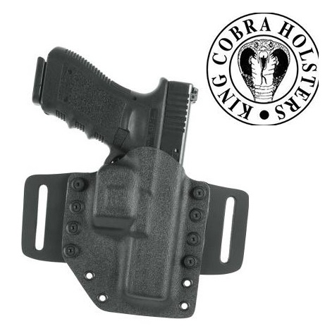 King Cobra Evo One Prime Glock 17 Fondina Kydex nera