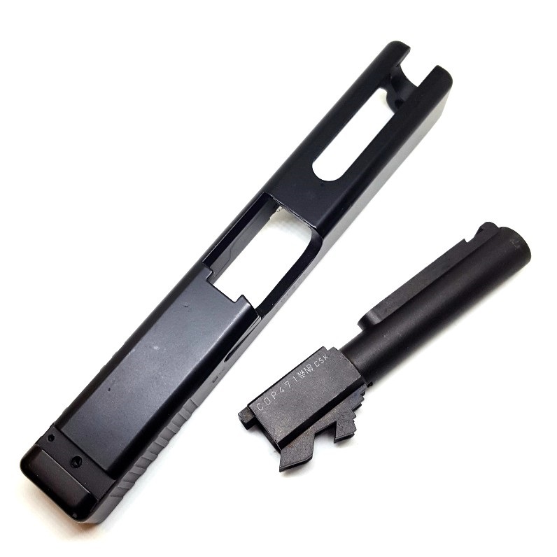KSC G23F Kit Carrello e Canna in metallo - nero